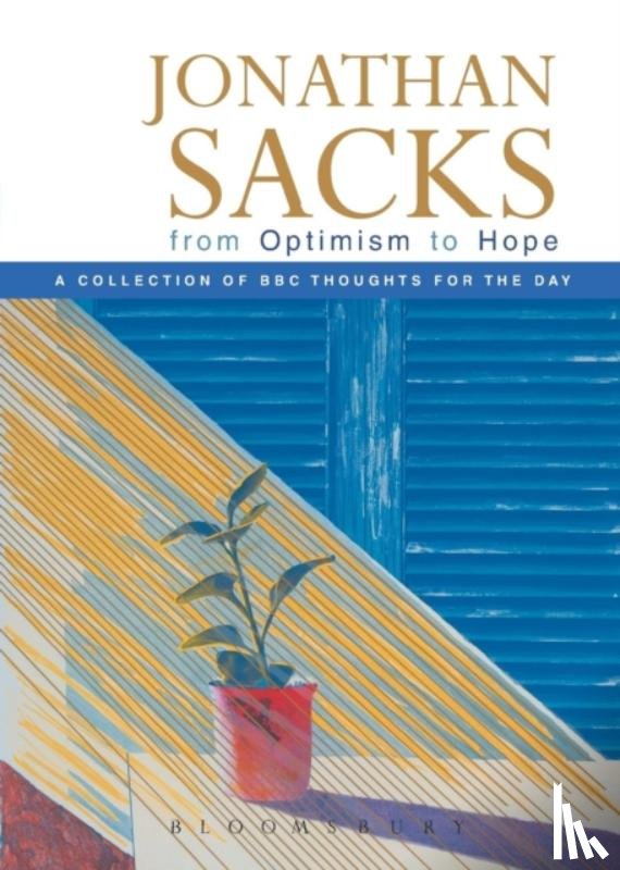 Sacks, Sir Jonathan - From Optimism to Hope