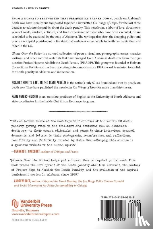 Project Hope to Abolish the Death Penalty - Ghosts Over the Boiler