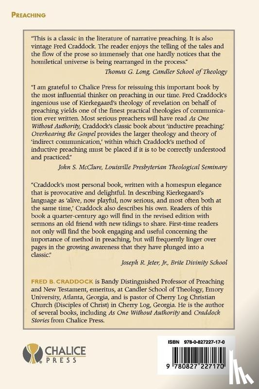 Craddock, Fred B. - Overhearing the Gospel