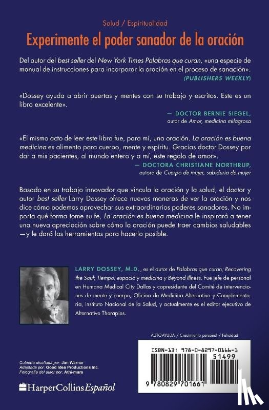 Larry, MD Dossey - La Oracion Es Buena Medicina