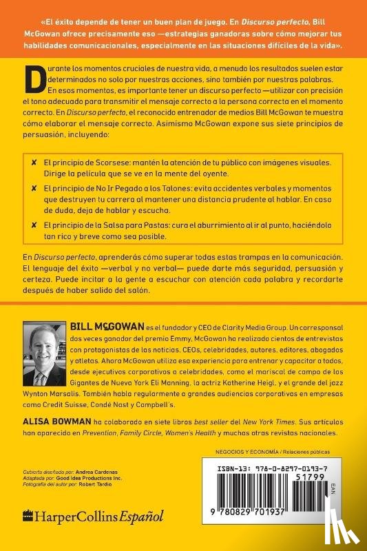 Bill McGowan, Alisa Bowman - Discurso Perfecto