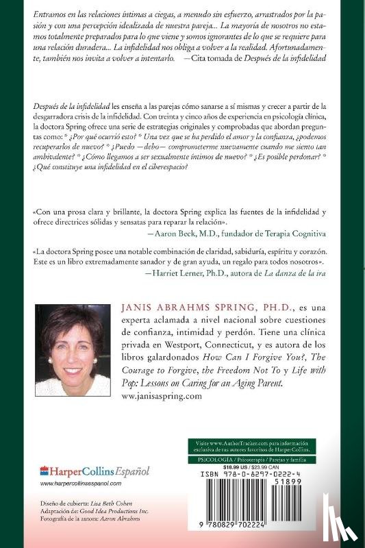 Spring, Dr Janis A - Despues de la Infidelidad
