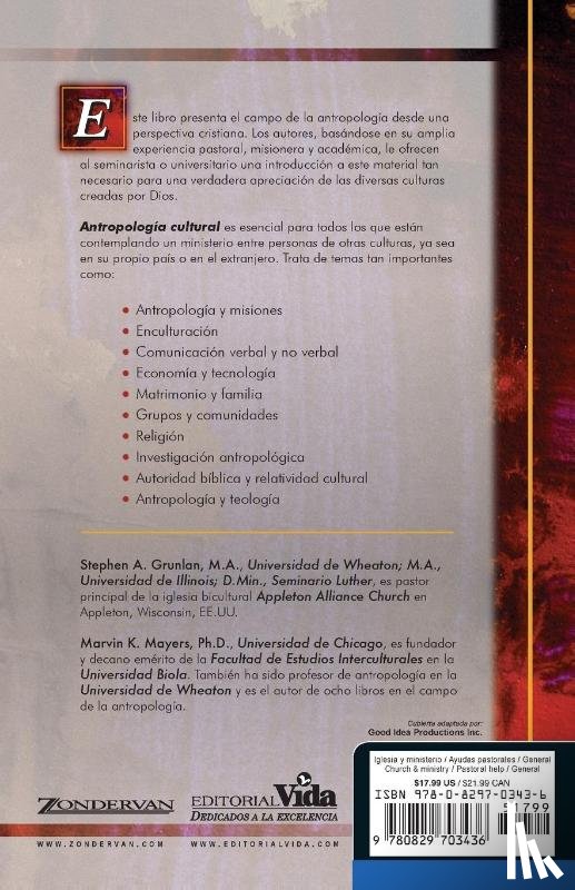 Grunlan, Stephen A., Mayers, Marvin Keene - Antropologia Cultural