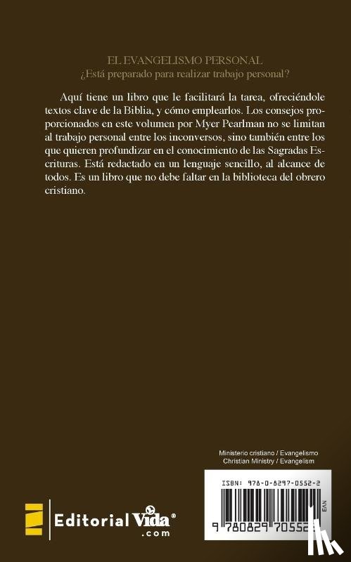 Pearlman, Myer - El Evangelismo Personal