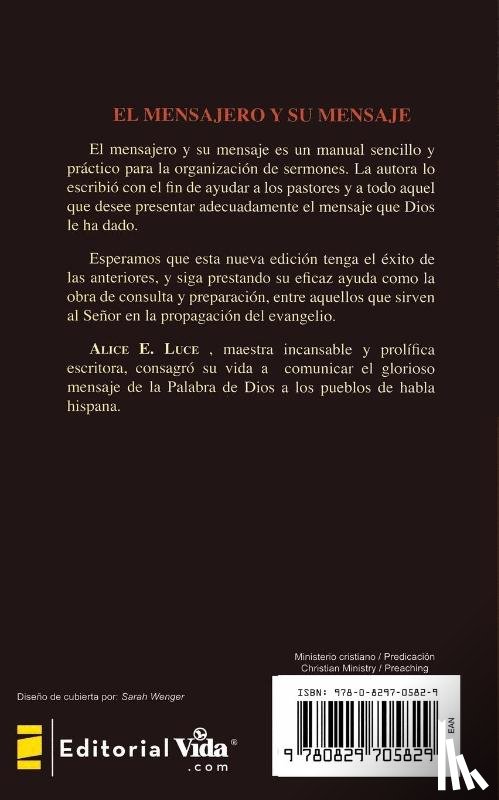 Luce, Alice E. - El Mensajero Y Su Mensaje