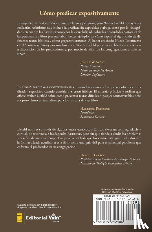 Liefeld, Dr Walter L - Como Predicar Expositivamente