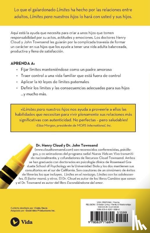 Cloud, Dr Henry, Townsend, Dr John - Limites Para Nuestros Hijos