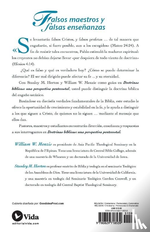 Horton, Stanley M., Menzies, William W. - Doctrinas Biblicas Perspectiva Pentecostal