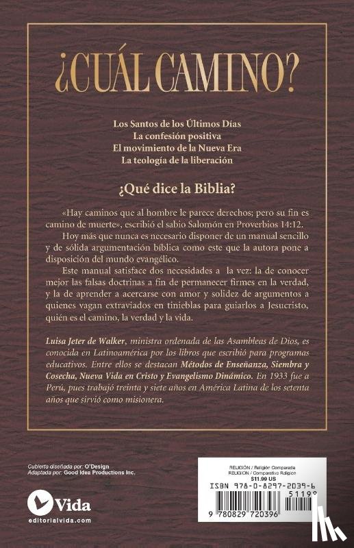 Jeter De Walker, Luisa, Walker, Luisa Jeter - Cual Camino
