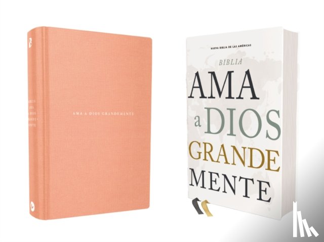 NBLA-Nueva Biblia de Las Americas, NBLA-Nueva Biblia de Las Americas, Vida, Vida - NBLA, Santa Biblia, Ama a Dios Grandemente, Interior a cuatro colores, Tapa dura, Comfort Print