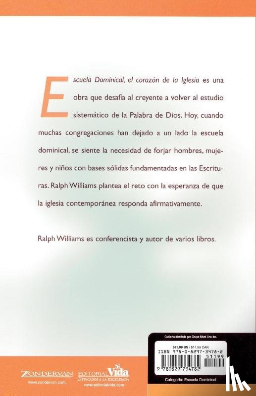 Williams, Ralph - Escuela Dominical El Corazon De La Iglesia