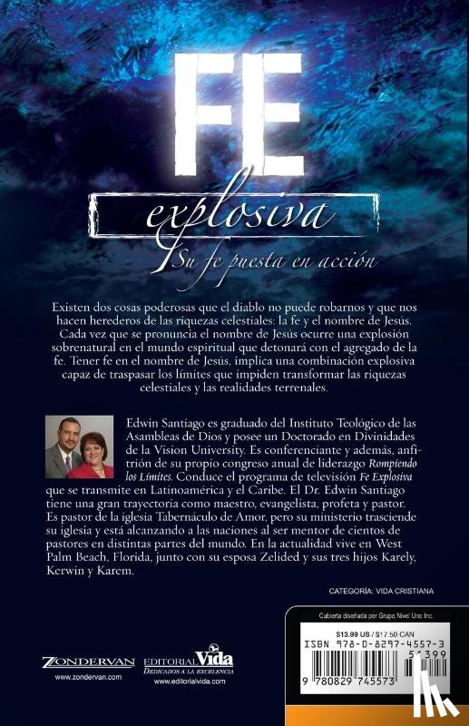 Santiago, Rvdo Edwin - Fe Explosiva