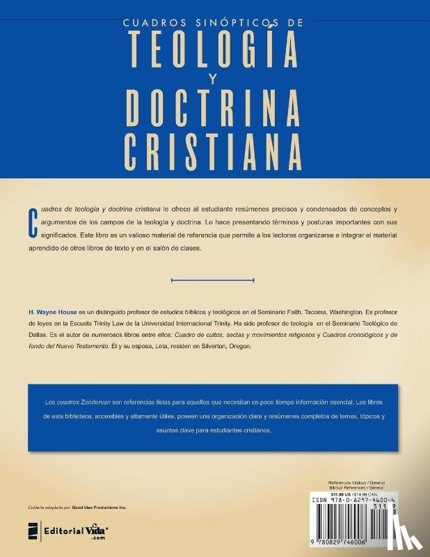 House, Prof H Wayne - Cuadros Sinopticos de Teologia y Doctrina Cristiana
