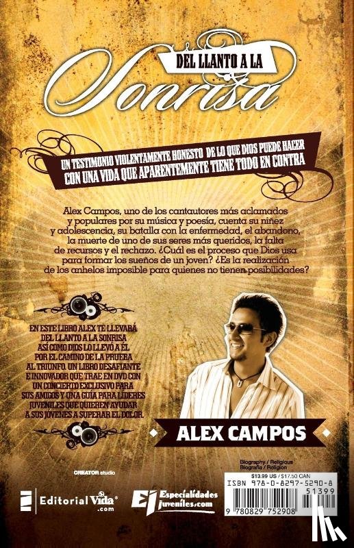 Campos, Alex - Del llanto a la sonrisa