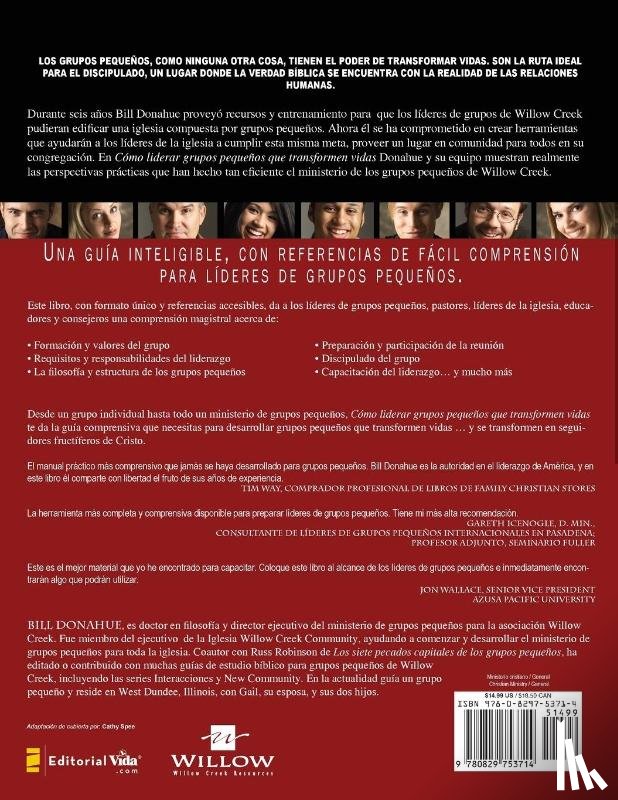 Donahue, Bill - Como liderar grupos pequenos que transforman vidas