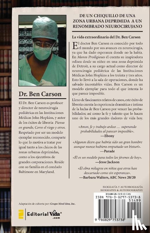 Carson, Ben - Manos Prodigiosas