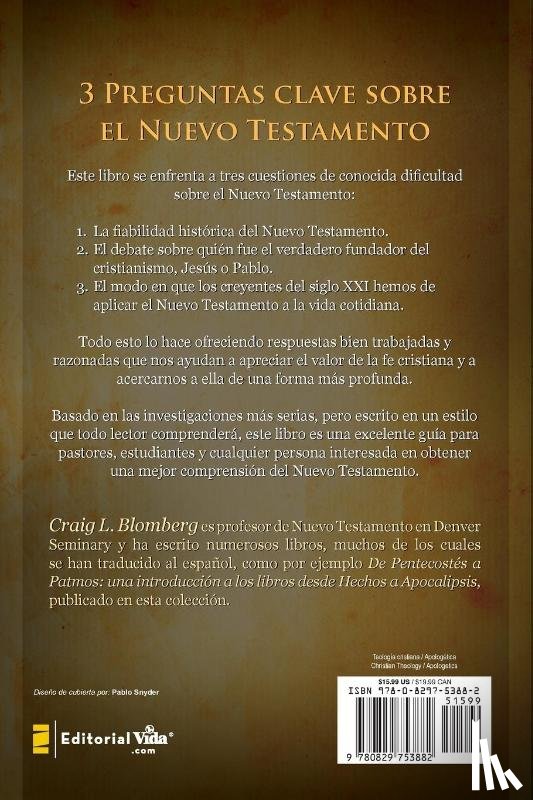 Blomberg, Dr Craig L - Btv # 09: Preguntas Clave Sobre El Nuevo Testamento