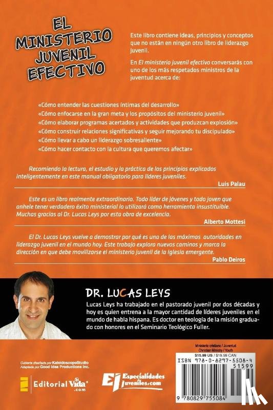 Leys, Dr Lucas - El Ministerio Juvenil Efectivo, Version Revisada