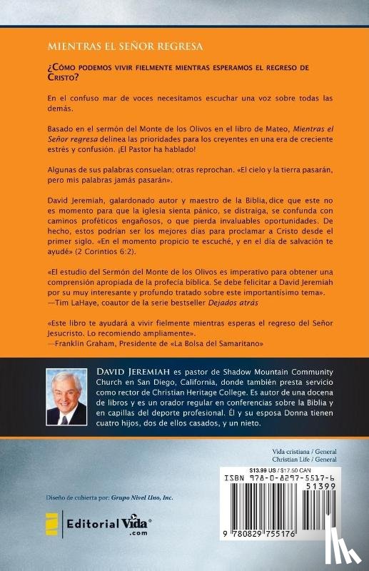 Jeremiah, Dr David - Mientras El Senor Regresa