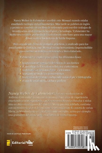 de Vyhmeister, Nancy Webster - Manual de Investigacion Teologica