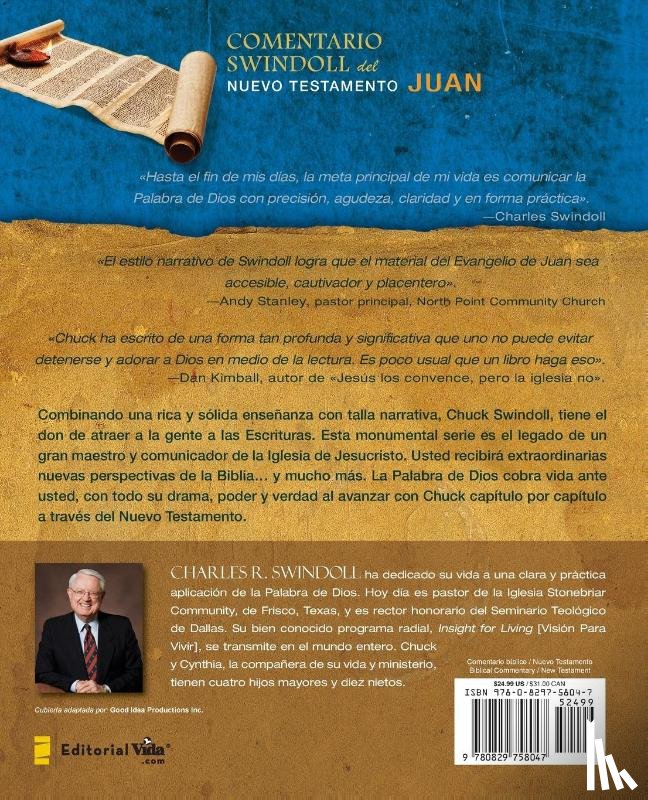 Swindoll, Dr Charles R - Comentario Swindoll del Nuevo Testamento: Juan