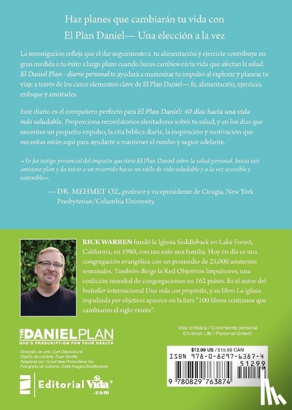 Warren, Rick - El Plan Daniel, Diario Personal