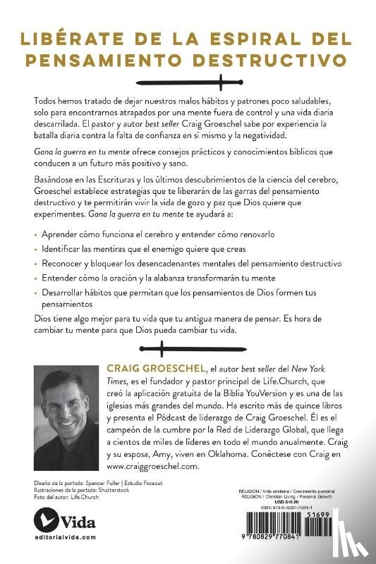 Craig Groeschel, Groeschel - Gana la guerra en tu mente