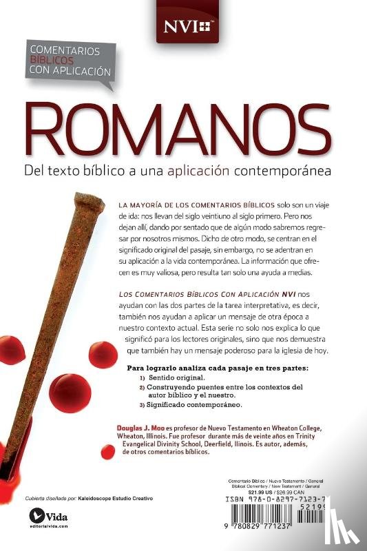 Moo, Douglas J - Comentario Biblico Con Aplicacion NVI Romanos