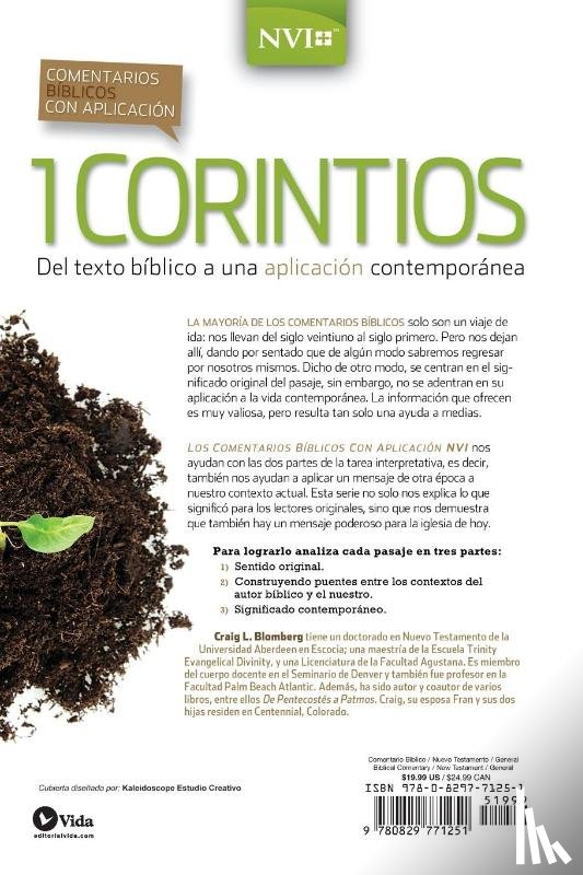 Craig L. Blomberg, Blomberg - Comentario biblico con aplicacion NVI 1 Corintios