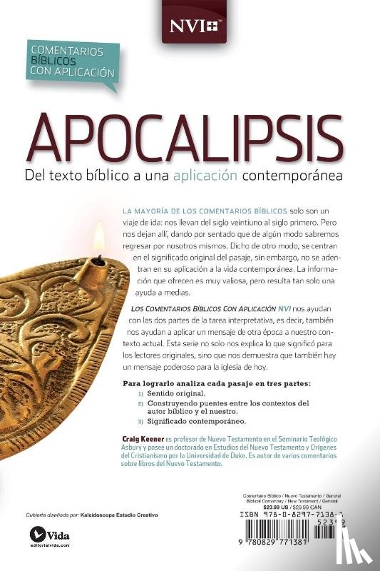 Keener, Craig S - Comentario Biblico Con Aplicacion NVI Apocalipsis