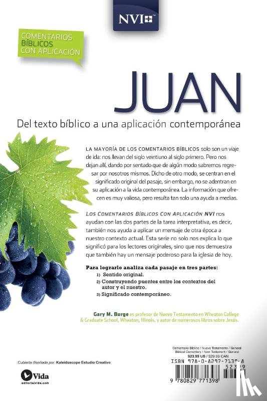 Burge, Gary M - Comentario Biblico Con Aplicacion NVI Juan