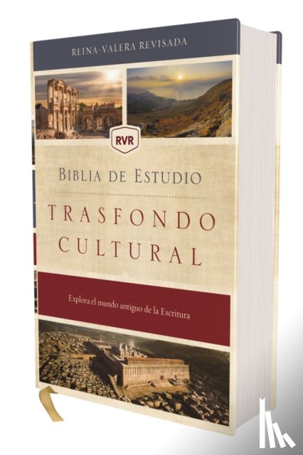 Vida, Vida, Reina Valera Revisada, Revisada - RVR, Biblia de estudio trasfondo cultural (El contexto lo cambia todo), Tapa dura, Interior a color, Comfort Print
