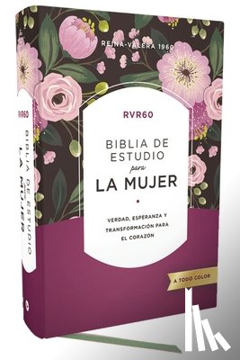 RVR 1960- Reina Valera 1960, RVR 1960- Reina Valera 1960, Vida, Vida - RVR60 Biblia de estudio para la mujer, Tapa dura, Interior a color, Comfort Print