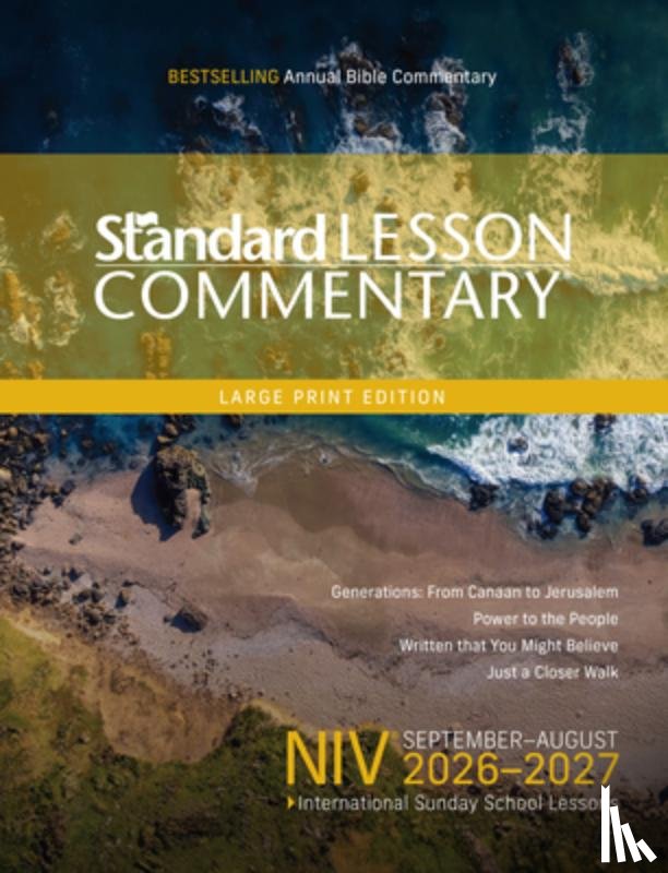 Standard Publishing - NIV Standard Lesson Commentary Large Print Edition 2026-2027