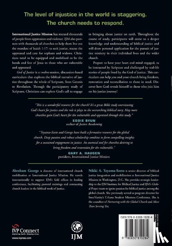 George, Abraham, Toyama–szeto, Nikki A. - God of Justice – The IJM Institute Global Church Curriculum