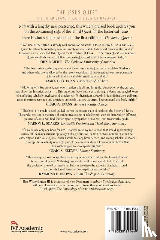 Witherington - Jesus Quest The