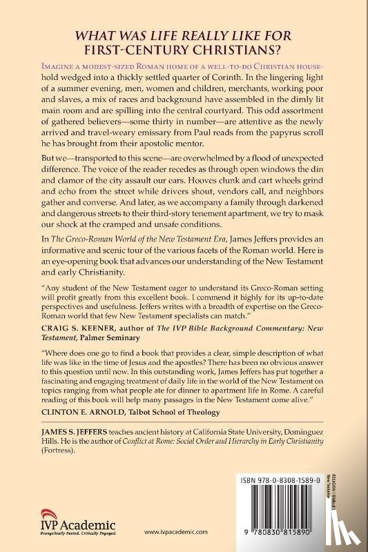 Jeffers, James S. - The Greco–Roman World of the New Testament Era – Exploring the Background of Early Christianity
