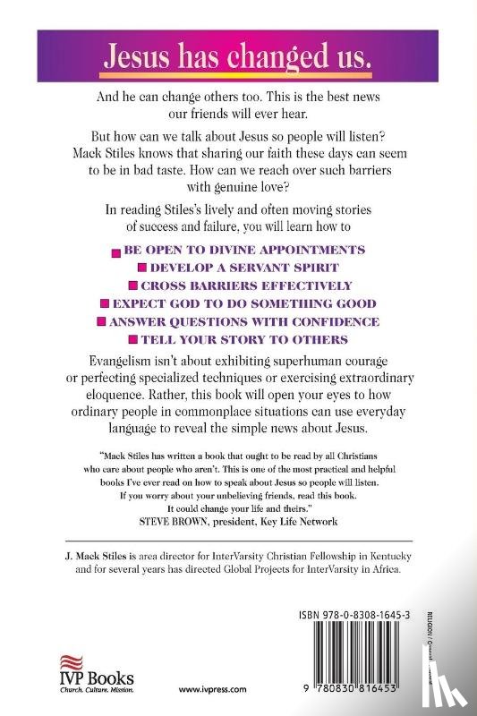 Stiles, J. Mack - Speaking of Jesus – How To Tell Your Friends the Best News They Will Ever Hear