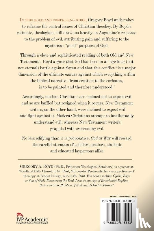 Boyd, Gregory A. - God at War – The Bible and Spiritual Conflict