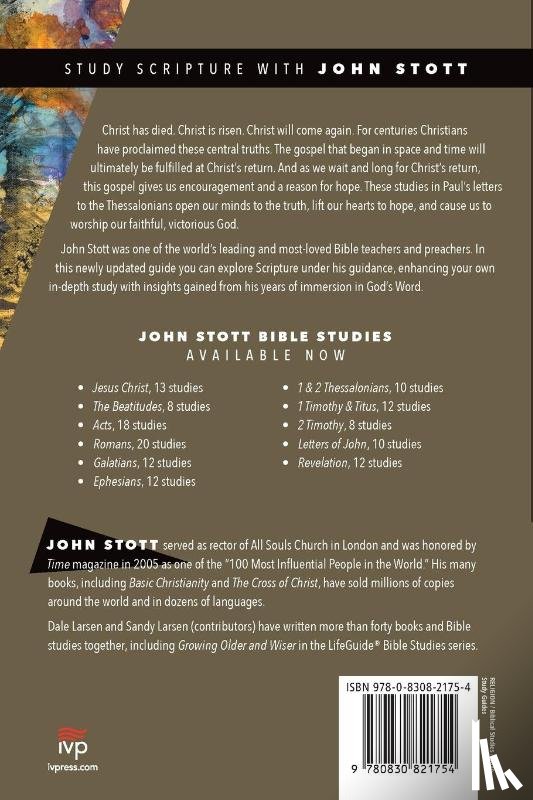 Stott, John, Larsen, Dale, Larsen, Sandy - 1 & 2 Thessalonians – Living in the End Times