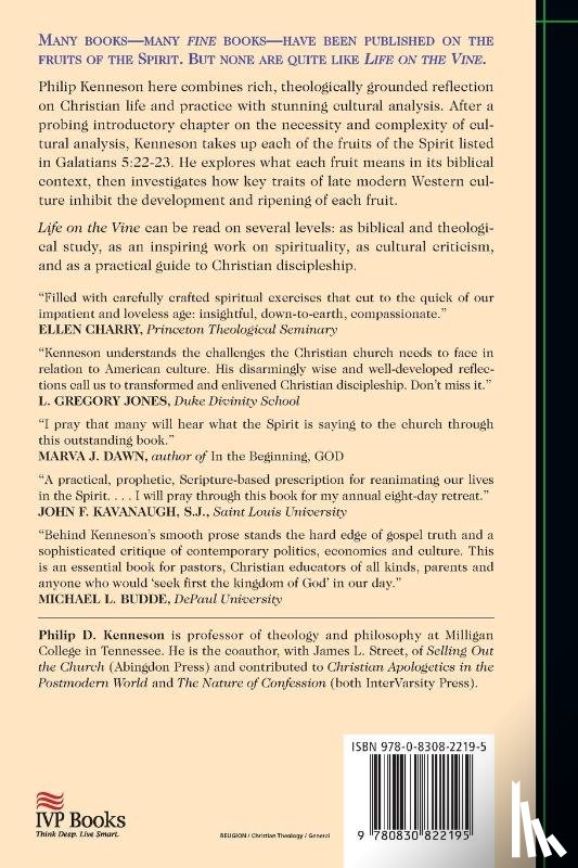 Kenneson, Philip D. - Life on the Vine – Cultivating the Fruit of the Spirit
