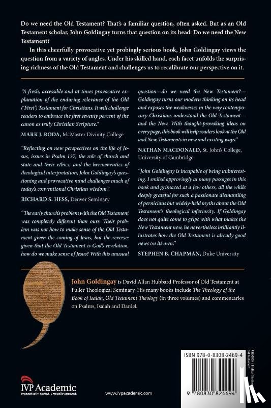 Goldingay, John - Do We Need the New Testament? – Letting the Old Testament Speak for Itself