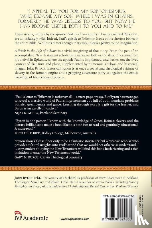 Byron, John - A Week in the Life of a Slave