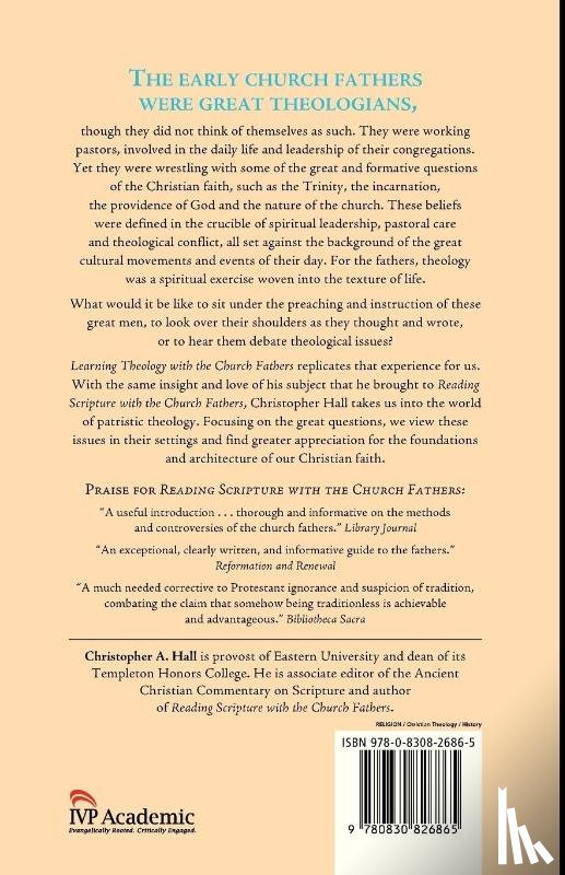 Hall, Christopher A. - Learning Theology with the Church Fathers