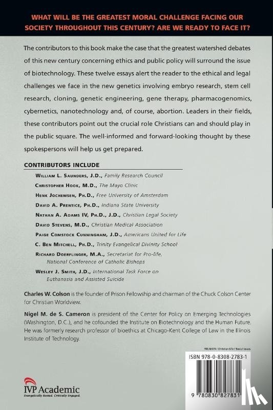  - Human Dignity in the Biotech Century