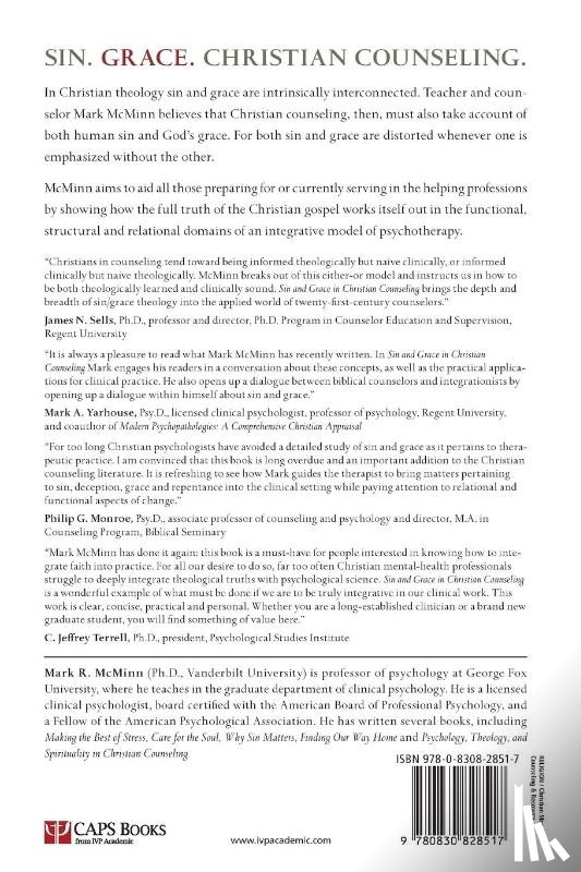 Mcminn, Mark R. - Sin and Grace in Christian Counseling – An Integrative Paradigm