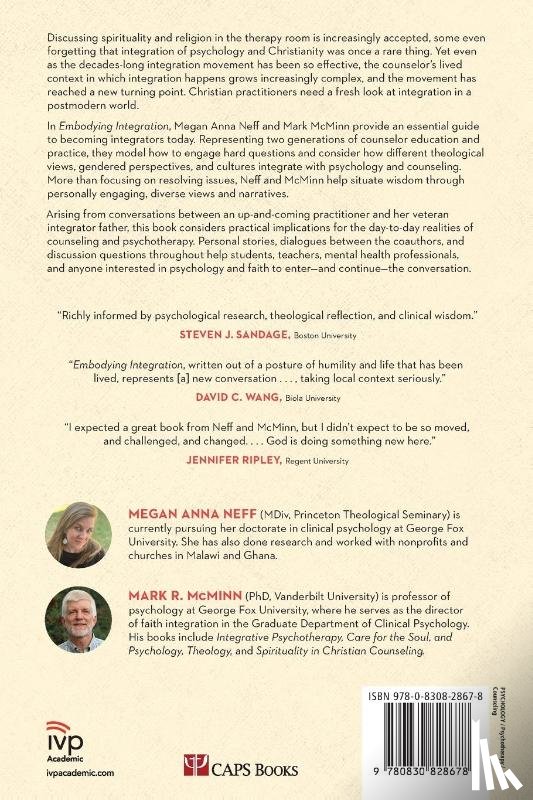 Neff, Megan Anna, Mcminn, Mark R. - Embodying Integration – A Fresh Look at Christianity in the Therapy Room