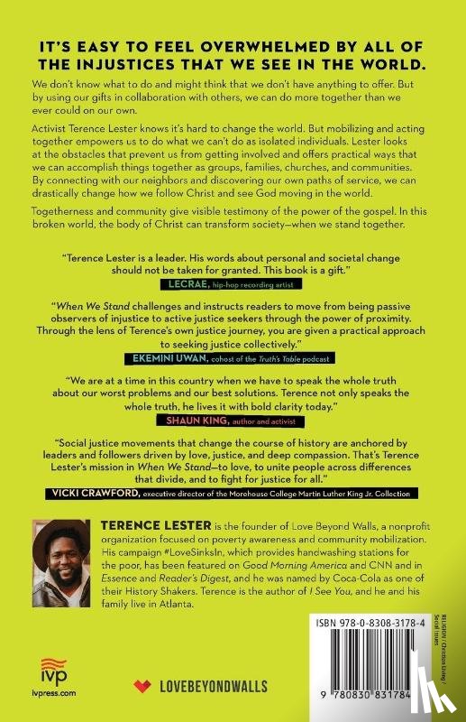 Lester, Terence, Boyle, Gregory - When We Stand – The Power of Seeking Justice Together