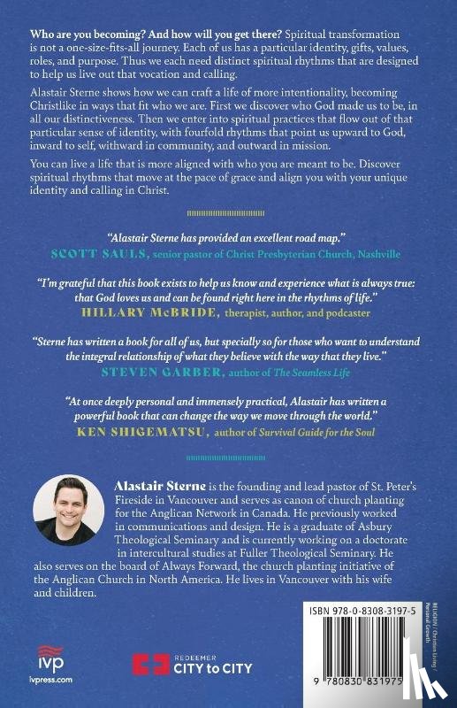 Sterne, Alastair - Rhythms for Life – Spiritual Practices for Who God Made You to Be