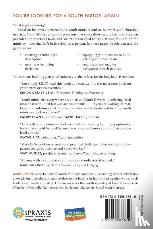 DeVries, Mark - Sustainable Youth Ministry